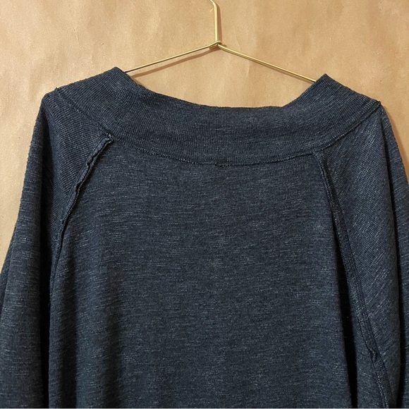 Free People | Palisades Thermal Off The Shoulder Pullover Tunic Top Size XS - Picture 10 of 11